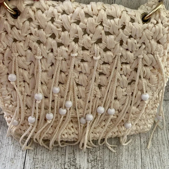 Straw mini hand Bag made in Japan - Picture 7 of 9